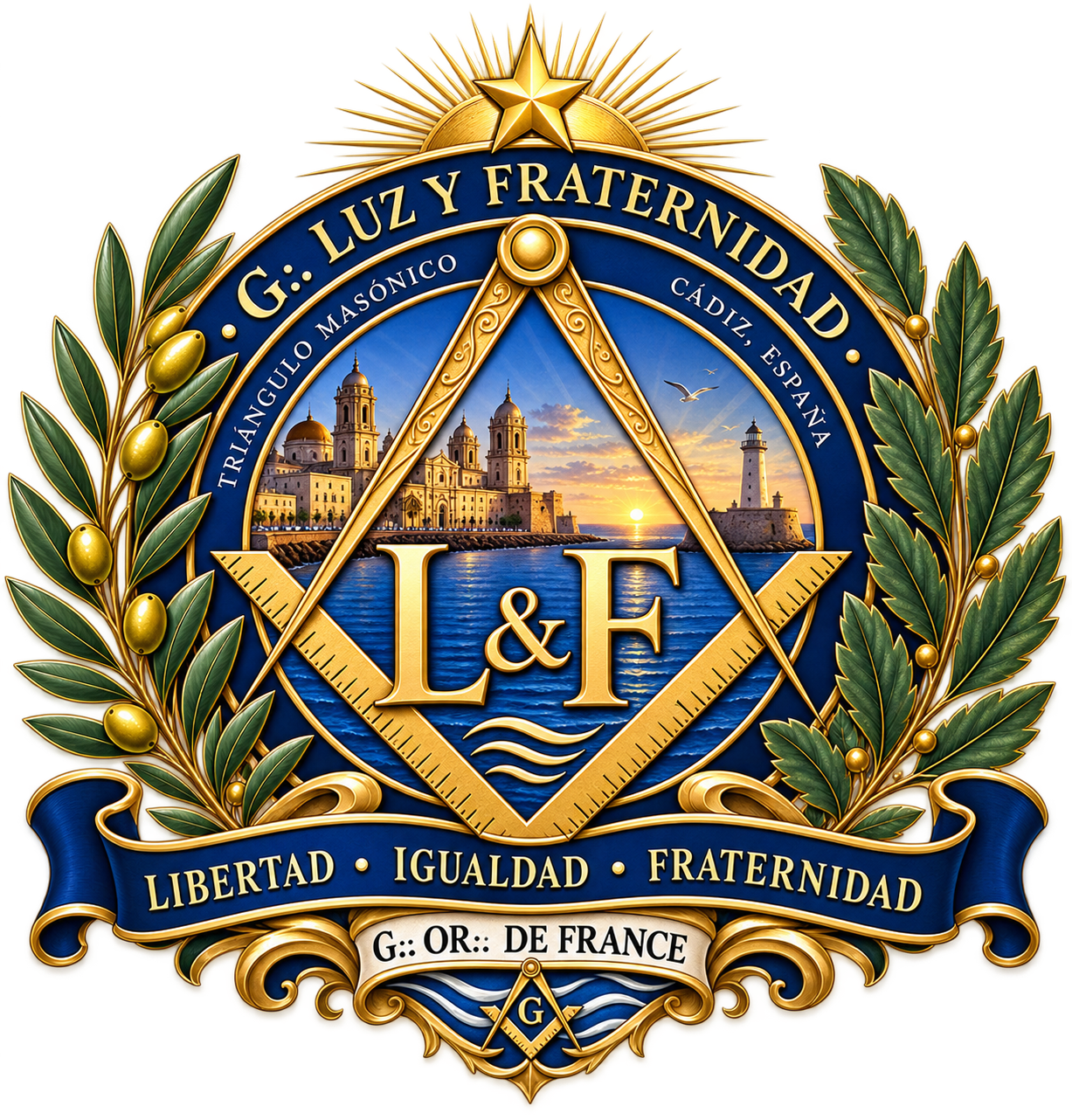 Anagrama de Luz y Fraternidad